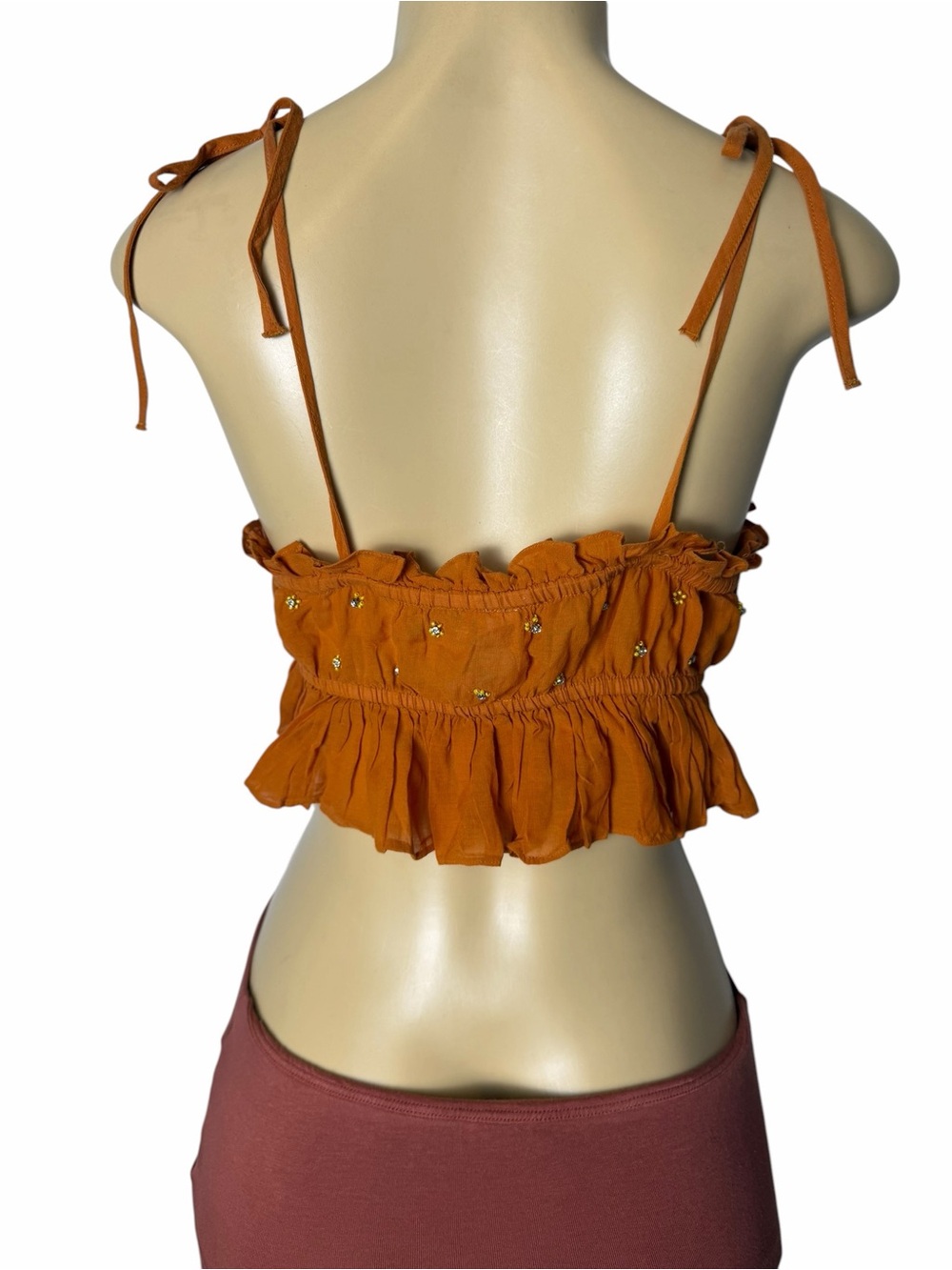 Free People On A Star Crop Cami small - Picture 4 of 8